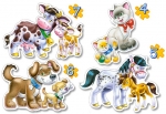  Castorland, -04096,   , 4Puzzle (4, 5, 6 ,7)	