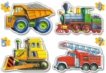  Castorland, -04133,  , 4Puzzle (4, 5, 6, 7)		